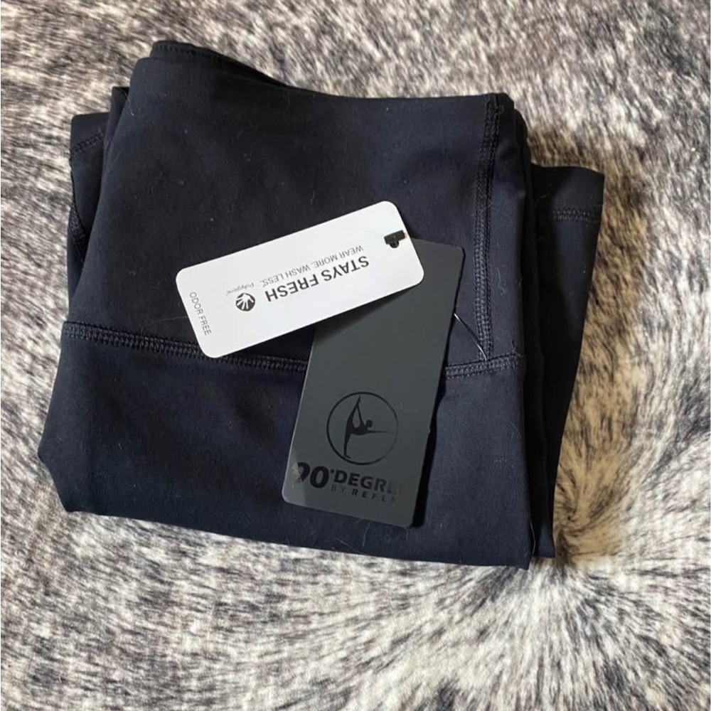 90 Degree By Reflex Charcoal Leggings